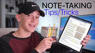 HOW TO take notes on iPad  Student Tips amp Tricks [upl. by Eelymmij]