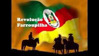 REVOLUÇÃO FARROUPILHA  HISTÓRIA EM MINUTOS [upl. by Addison]