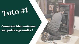 Tuto 1  Comment bien nettoyer votre poêle à granulés [upl. by Akaenahs]