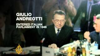 Former Italian PM Andreotti dies at 94 [upl. by Nonnair]