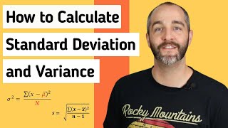 How to Calculate Variance and Standard Deviation [upl. by Gavin]