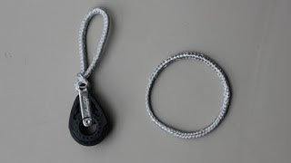 How to splice a Dyneema loop [upl. by Alviani717]