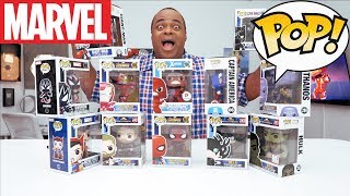 MARVEL FUNKO POPS UNBOXINGS Funko Weekend [upl. by Gio]