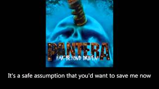 Pantera  Slaughtered Lyrics [upl. by Emoraj889]