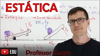 ESTÁTICA  MEGA AULA COMPLETA  Professor Boaro [upl. by Nela]