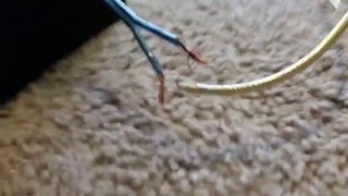 Convert speaker wire to AUX [upl. by Sordnaxela]