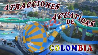 PARQUES ACUATICOS DE COLOMBIA TOP 7 [upl. by Henri338]