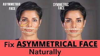 You Can FIX ASYMMETRICAL FACE NATURALLY by making these 5 CHANGES [upl. by Feriga]