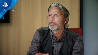 Death Stranding  Hideo Kojima and Mads Mikkelsen Interview  PS4 [upl. by Irafat]