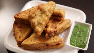 Bread Pakora Recipe  Easy To Make Snack Recipe  Ruchis Kitchen [upl. by Arised919]