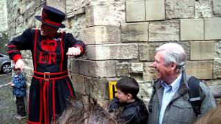 An entertaining Beefeater tour at the Tower of London [upl. by Emee711]