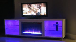 Build a Fireplace TV Stand w Me [upl. by Notnert]