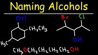 Naming Alcohols  IUPAC Nomenclature [upl. by Malka]