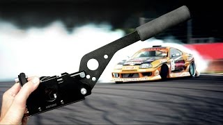 HOW TO MAKE A USB ANALOG HANDBRAKE  SIM RACING DIY EBRAKE [upl. by Mareah]