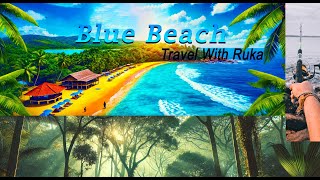 I Travelled Nil Wella Blue Beach  Sri Lanka [upl. by Collin]