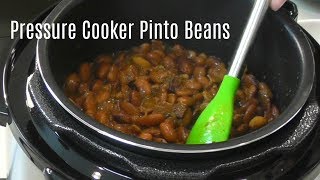 Pressure Cooker Pinto Beans  No Soak Quick Cook Beans  Cosori 2 Quart Electric Pressure Cooker [upl. by Joannes]