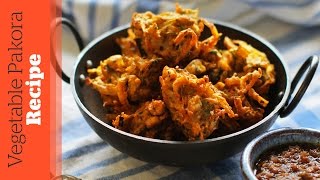 Vegetable Pakora Recipe [upl. by Haman766]