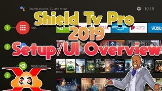 Nvidia Shield Tv Pro 2019 Setup And UI Overview [upl. by Satsok]