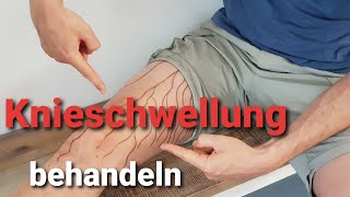 Knieschwellung  super Übung amp Lymphdrainage [upl. by Uriah]