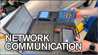 Network Communication Testing KLine Serial and CAN Bus [upl. by Atteynad126]