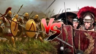 How Did The Romans Beat The Greeks Legions Vs Phalanx Gladius Vs Sarissa [upl. by Olim]