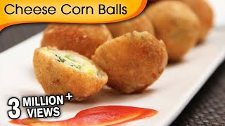 Cheese Corn Balls  Quick Easy To Make Party Appetizer Recipe By Ruchi Bharani [upl. by Willumsen]