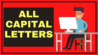 How to Capitalize All Letters In Google Docs [upl. by Aliak]