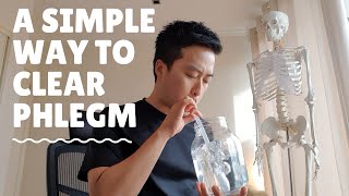 Clear phlegm now how to get rid of sputum cold flu pneumonia [upl. by Earley]