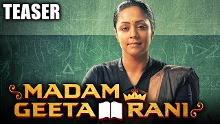 Madam Geeta Rani Raatchasi 2020 Official Teaser Hindi Dubbed  Jyothika Hareesh Peradi [upl. by Atterrol]