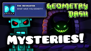 Top 5 Unsolved MYSTERIES in Geometry Dash [upl. by Mont]