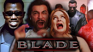 FIRST TIME WATCHING  Blade 1998  MOVIE REACTION [upl. by Takashi]