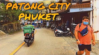 Phuket Today  Patong Beach and Soi Nanai Road  Patong City Phuket Thailand  October 2021 [upl. by Derfiniw]