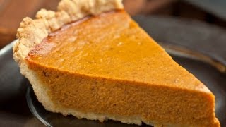 How to Make an Easy Pumpkin Pie  The Easiest Way [upl. by Ateekan376]