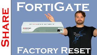 How To Factory Reset a FortiGate [upl. by Franci416]