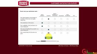 The Giant Eagle Customer Satisfaction Survey [upl. by Bryant165]