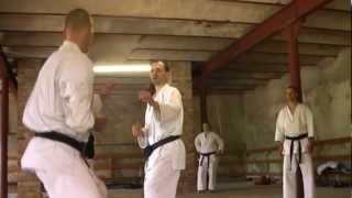 Shotokan Karate  Kumite Sparring Black Belt Exam [upl. by Shirlie155]