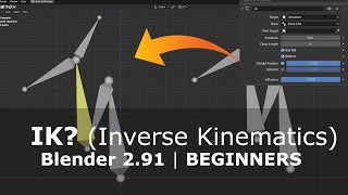 IK  Blender Inverse Kinematics  Beginners Tutorial [upl. by Atikahc]