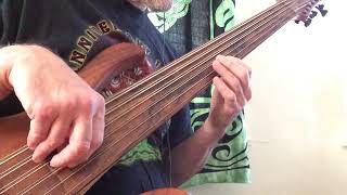 Fretless 12 String Bass [upl. by Garges285]