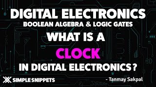 Clock in Digital Electronics  Clock Synchronization amp Control in Sequential Circuits [upl. by Thormora]