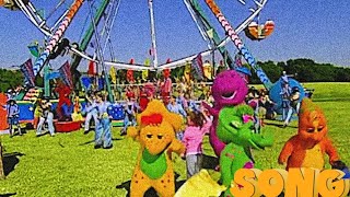 Adventuring at the Fair 💜💚💛  Barney  SONG  SUBSCRIBE [upl. by Fayina203]