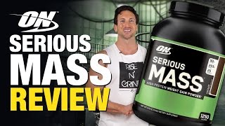 Optimum Nutrition Serious Mass My Complete No BS Review [upl. by Jessika928]