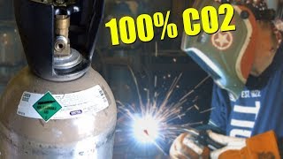 🔥 MIG Welding with 100 CO2 [upl. by Zerk]