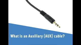 What is an AUX cable [upl. by Nedac]