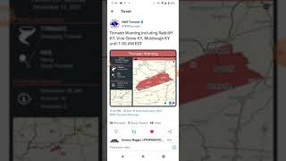 Radcliff Kentucky Tornado 121121 [upl. by Tan19]