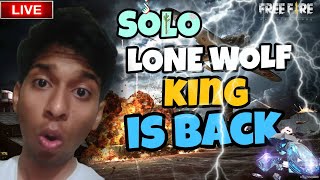 Free Fire Live 🔴 Lone Wolf King 🥴Yanva Gaming 😁 With Comeback Challenge 😂 ff freefire YanvaGaming [upl. by Tannenwald]