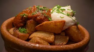 How To Make The BEST PATATAS BRAVAS  The Best Patatas Bravas you will EVER eat  Shorts [upl. by Gnidleif]