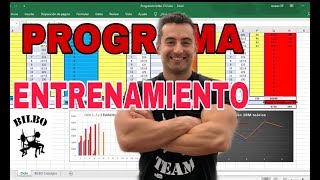 PROGRAMA TU ENTRENAMIENTO  EXCEL CON TABLAS METODO BILBO [upl. by Corabel677]