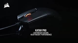 CORSAIR KATAR PRO Gaming Mouse  Lightweight Design Heavyweight Performance [upl. by Adnuahsar314]