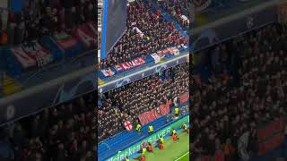 AC Milan fans singing [upl. by Ytiak]