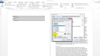 Automatisches Inhaltsverzeichnis erstellen – WordTutorial [upl. by Benedic925]